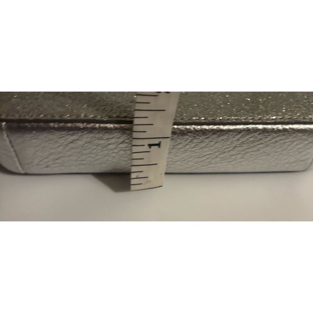 Coach Silver Glitter Wristlet Clutch - Picture 9 of 10